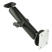 RAM Mount Double Ball Drill - Down Mount w/Diamond Plate Backer Plate [RAM - B - 138U - C - INT3], Surface Mount, RAM Mounting Systems, , , at Festive Water Paddlesports