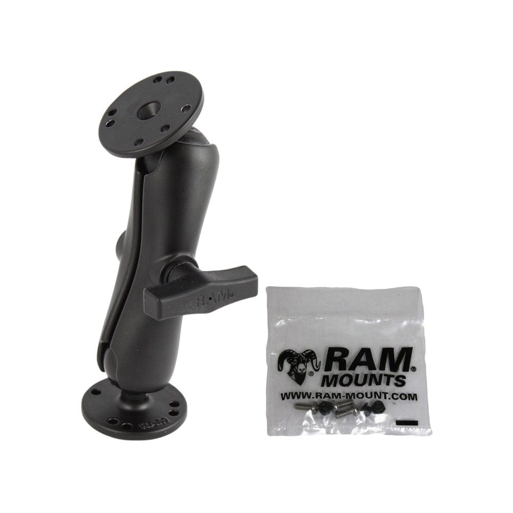 RAM Mount Double Socket Arm f/Garmin Fixed Mount GPS - 1.5" [RAM - 101 - G2U], Marine Electronics Mounts, RAM Mounting Systems, , , at Festive Water Paddlesports