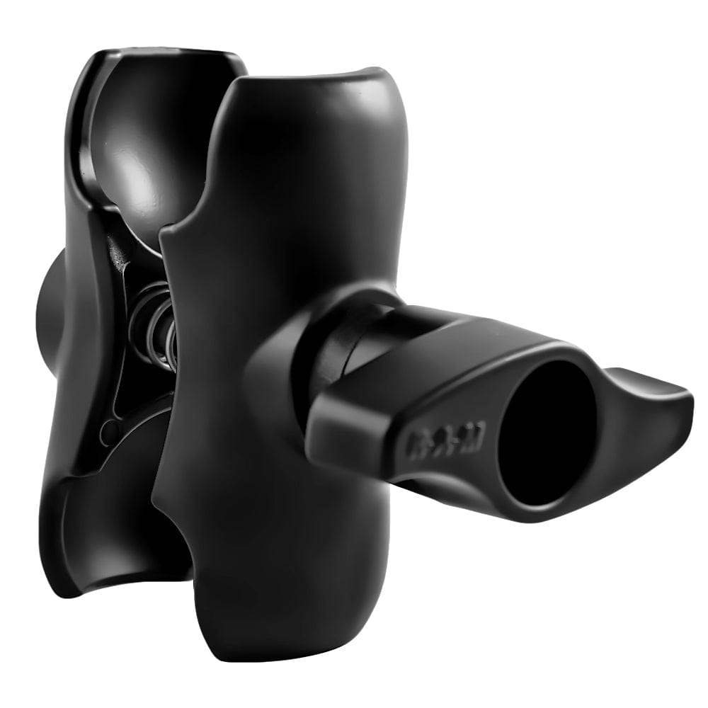 RAM Mount Double Socket Short Arm w/Jam Nut f/2.25" Base [RAM - D - 201U - C - MI1], D Size, RAM Mounting Systems, , , at Festive Water Paddlesports