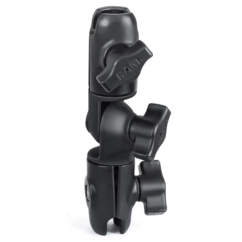RAM Mount Double Socket Swivel Arm [RAP - B - 200 - 2U], B Size, RAM Mounting Systems, , , at Festive Water Paddlesports