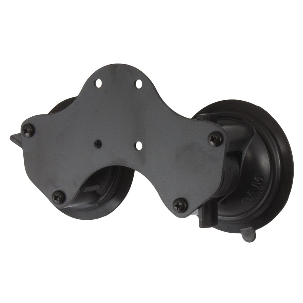 RAM Mount Double Suction Cup Base [RAM - B - 189BU], Suction Cup Mounts, RAM Mounting Systems, , , at Festive Water Paddlesports