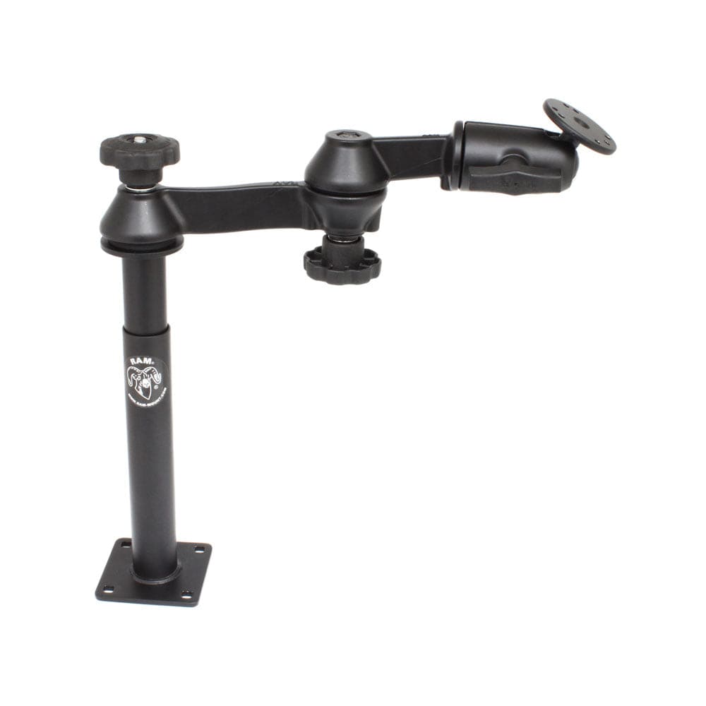 RAM Mount Double Swing Arm 8" Male 9" Female Tube [RAM - VP - SW1 - 89], Vehicle Laptop Mounts, RAM Mounting Systems, , , at Festive Water Paddlesports