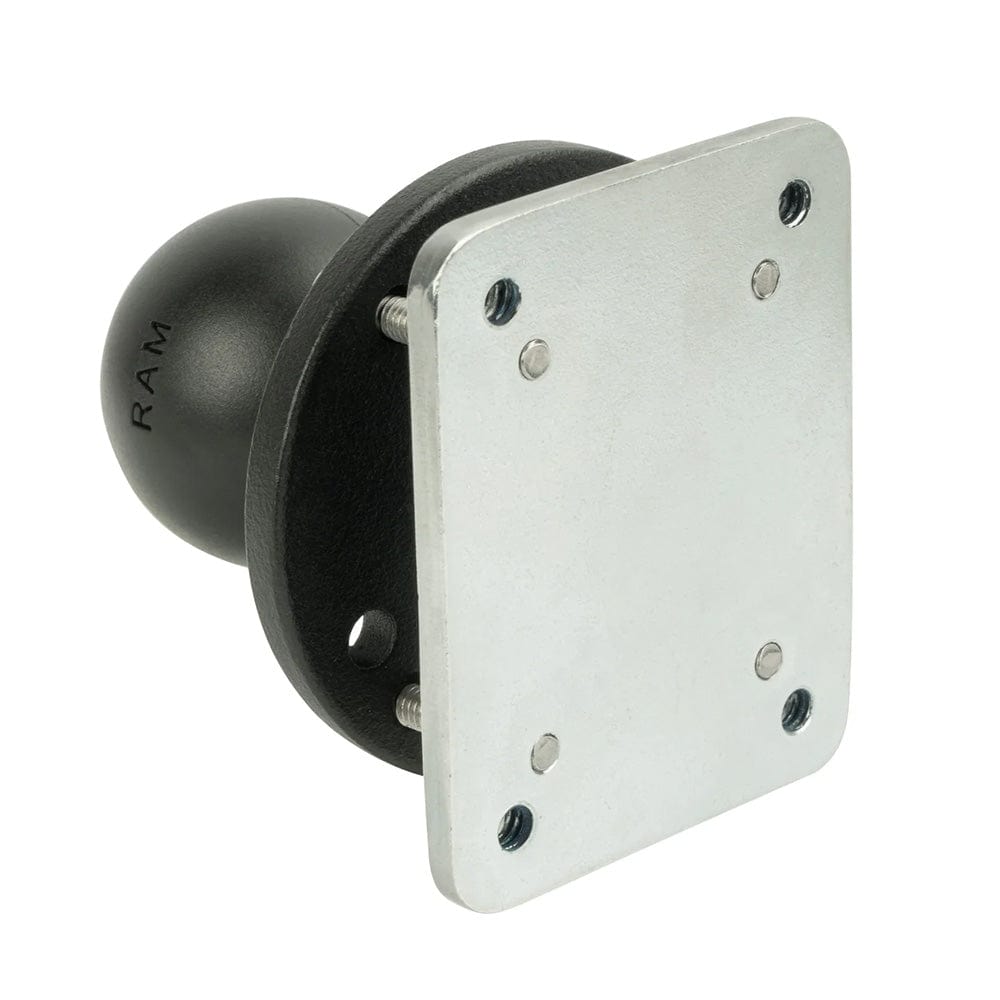 RAM Mount Drill - Down Dashboard Ball Base w/Backing Plate - C Size [RAM - 202 - 225 - 2U], C Size, RAM Mounting Systems, , , at Festive Water Paddlesports