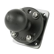 RAM Mount Drill - Down Dashboard Ball Base w/Backing Plate - C Size [RAM - 202 - 225 - 2U], C Size, RAM Mounting Systems, , , at Festive Water Paddlesports