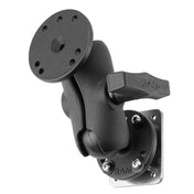RAM Mount Drill - Down Dashboard Mount w/Backing Plate - C Size Short [RAM - 101 - B - 225B2U], Surface Mount, RAM Mounting Systems, , , at Festive Water Paddlesports