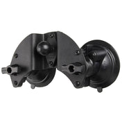 RAM Mount Dual Articulating Suction Cup Base w/1" Ball Base [RAM - B - 189B - PIV1U], Suction Cup Mounts, RAM Mounting Systems, , , at Festive Water Paddlesports