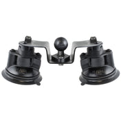 RAM Mount Dual Articulating Suction Cup Base w/1" Ball Base [RAM - B - 189B - PIV1U], Suction Cup Mounts, RAM Mounting Systems, , , at Festive Water Paddlesports