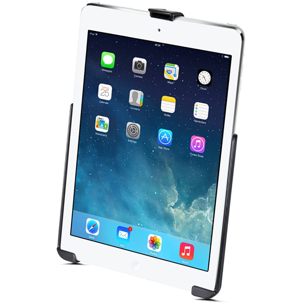 RAM Mount EZ - Rollr Model Specific Cradle w/Round Base Adapter for the iPad 5th Generation, Apple iPad Air 1 - 2 iPad Pro 9.7 [RAM - B - 202 - AP17U], iPad/iPhone/iPod Mounts, RAM Mounting Systems, , , at Festive Water Paddlesports
