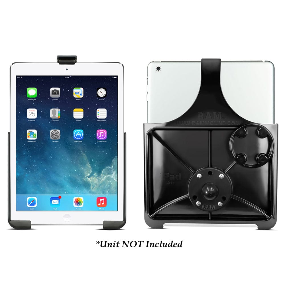 RAM Mount EZ - Rollr Model Specific Cradle w/Round Base Adapter for the iPad 5th Generation, Apple iPad Air 1 - 2 iPad Pro 9.7 [RAM - B - 202 - AP17U], iPad/iPhone/iPod Mounts, RAM Mounting Systems, , , at Festive Water Paddlesports