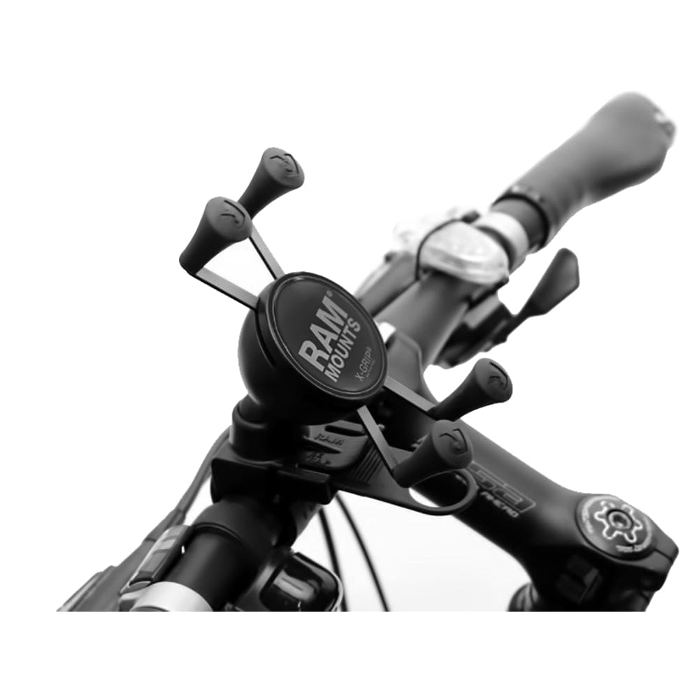 RAM Mount EZ - Strap Rail Mount w/Universal X - Grip Cell Phone Holder [RAP - SB - 187 - UN7U], Rail/Handle Bar Mounts, RAM Mounting Systems, , , at Festive Water Paddlesports