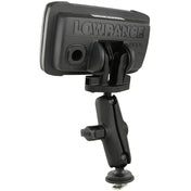 RAM Mount Fishfinder Mount f/Lowrance Hook2Series - 1" Track Mount [RAM - B - LO12 - 354 - TRA1], Marine Electronics Mounts, RAM Mounting Systems, , , at Festive Water Paddlesports
