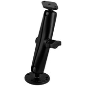 RAM Mount Flat Surface Mount Long Arm w/Diamond Base [RAM - B - 138U - C], Surface Mount, RAM Mounting Systems, , , at Festive Water Paddlesports
