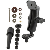 RAM Mount Fork Stem Motorcycle Base w/Double Socket Diamond [RAM - B - 176U], Motorcycle Mounts, RAM Mounting Systems, , , at Festive Water Paddlesports