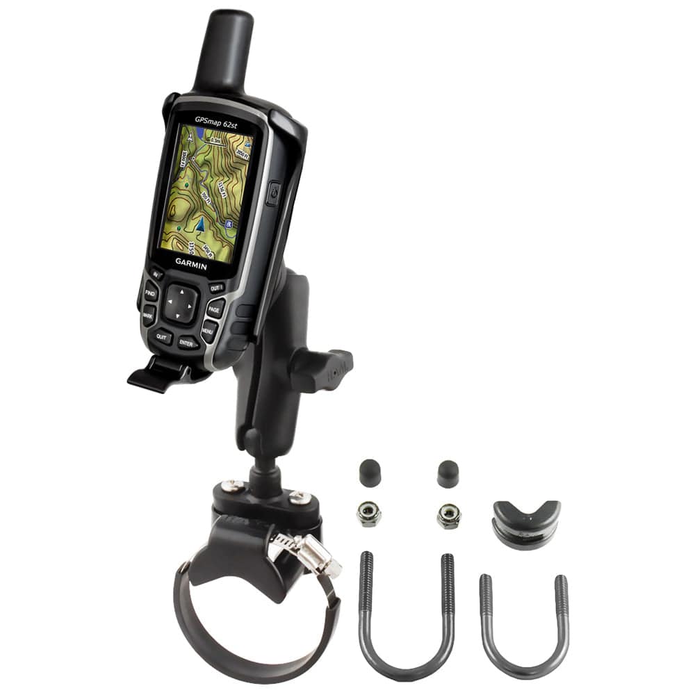 RAM Mount Garmin GPSMAP 62 Series ATV/UTV Strap Mount [RAM - B - 149Z - 2 - GA41U], GPS - Accessories, RAM Mounting Systems, , , at Festive Water Paddlesports