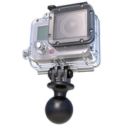 RAM Mount GoPro Adapter w/1" Ball [RAP - B - 202U - GOP1], Accessories, RAM Mounting Systems, , , at Festive Water Paddlesports