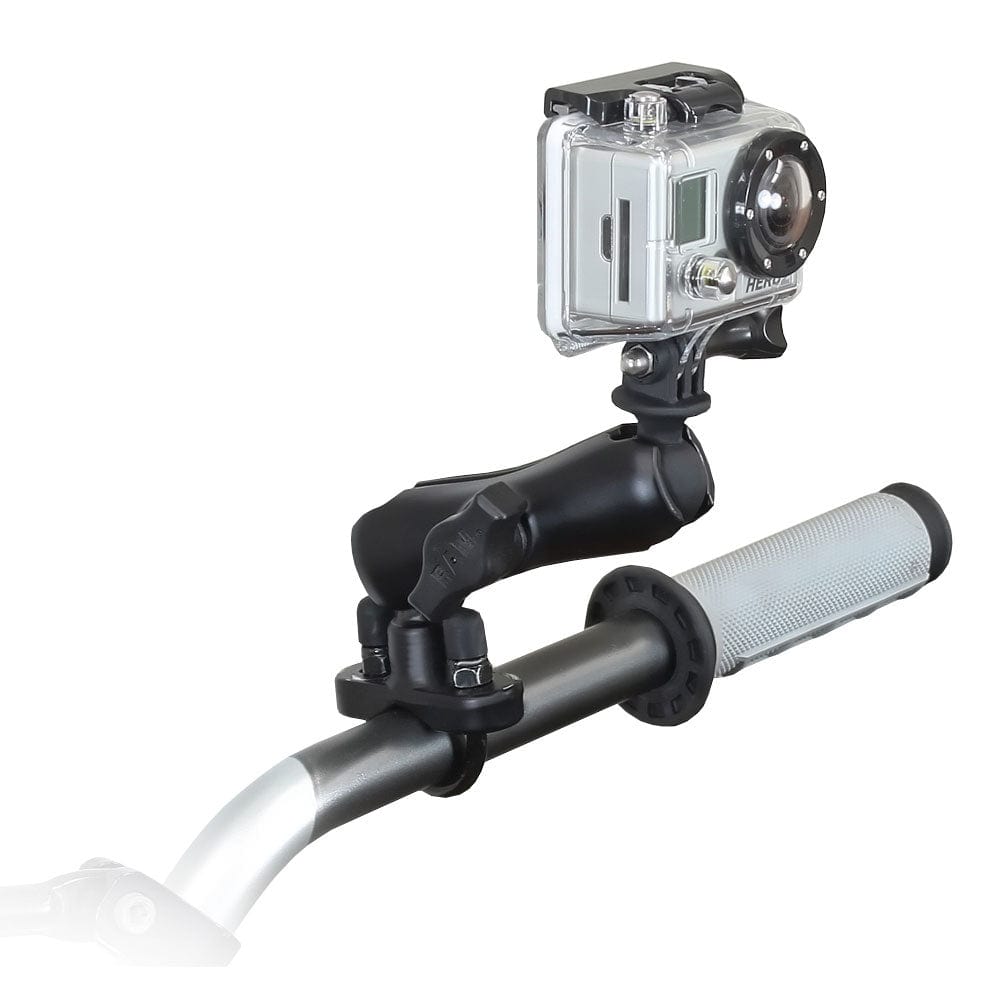 RAM Mount GoPro Hero Adapter Handlebar Rail Mount [RAM - B - 149Z - GOP1U], Accessories, RAM Mounting Systems, , , at Festive Water Paddlesports
