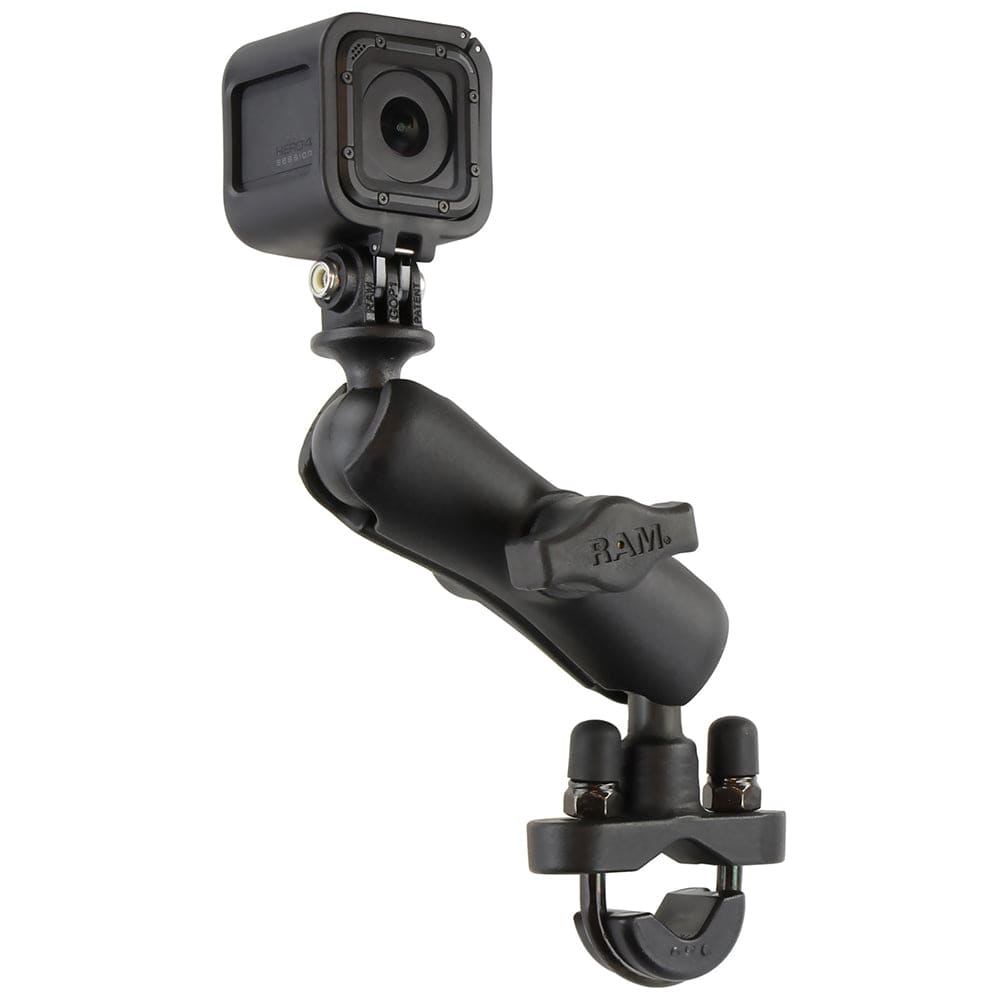 RAM Mount GoPro Hero Adapter Handlebar Rail Mount [RAM - B - 149Z - GOP1U], Accessories, RAM Mounting Systems, , , at Festive Water Paddlesports
