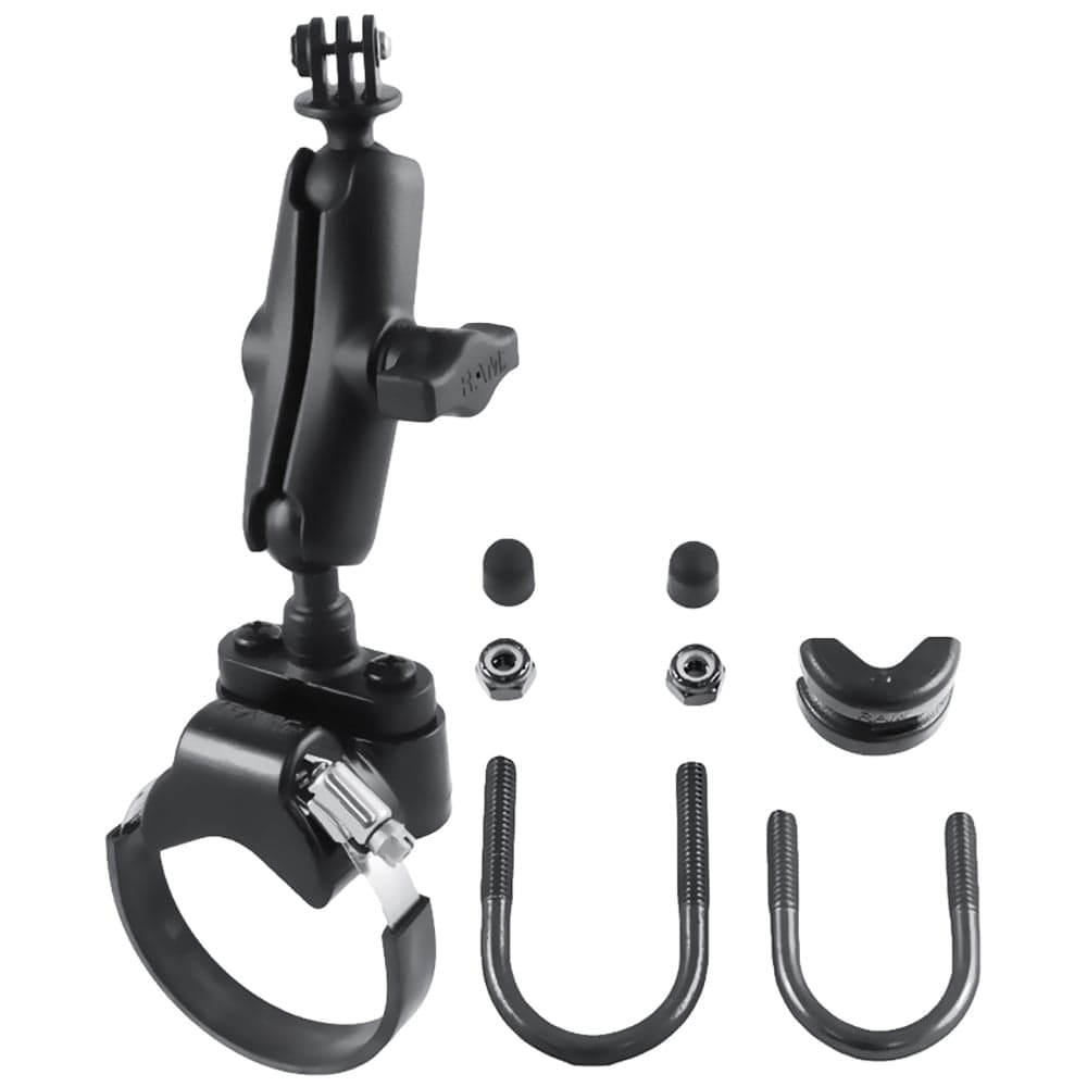 RAM Mount GoPro Hero ATV/UTV Strap Clamp Roll Bar Mount [RAM - B - 149Z - 2 - GOP1U], Accessories, RAM Mounting Systems, , , at Festive Water Paddlesports