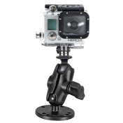 RAM Mount GoPro Hero Short Arm Flat Surface Mount [RAM - B - 138 - A - GOP1U], Accessories, RAM Mounting Systems, , , at Festive Water Paddlesports