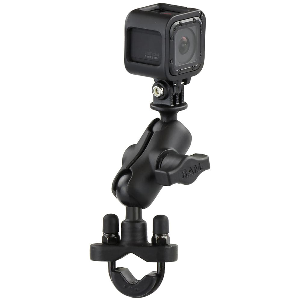 RAM Mount GoPro Hero Short Arm Handlebar Rail Mount [RAM - B - 149Z - A - GOP1U], Accessories, RAM Mounting Systems, , , at Festive Water Paddlesports