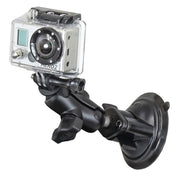 RAM Mount GoPro Hero Short Arm Suction Cup Mount [RAM - B - 166 - A - GOP1U], Accessories, RAM Mounting Systems, , , at Festive Water Paddlesports