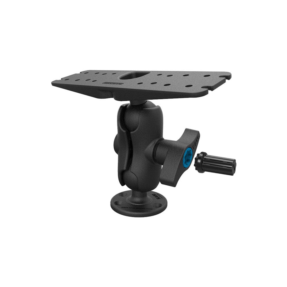 RAM Mount Heavy Duty Marine Electronics Mount w/Pin - Lock Security Kit Short Arm [RAM - S - D - 111U - C], Marine Electronics Mounts, RAM Mounting Systems, , , at Festive Water Paddlesports