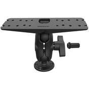 RAM Mount Heavy Duty Marine Electronics Mount w/Pin - Lock Security Kit Short Arm [RAM - S - D - 111U - C], Marine Electronics Mounts, RAM Mounting Systems, , , at Festive Water Paddlesports