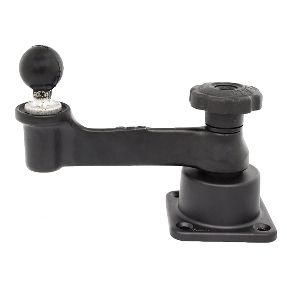 RAM Mount Horizontal 6" Swing Arm Mount w/Ball [RAM - 109H - 2BU], Swing Arm Mounts, RAM Mounting Systems, , , at Festive Water Paddlesports