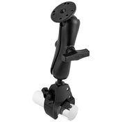 RAM Mount Large Tough - Claw Base w/Double Socket Arm & 1.5" Round Base Adapter [RAP - 401 - 202U], Rail/Handle Bar Mounts, RAM Mounting Systems, , , at Festive Water Paddlesports