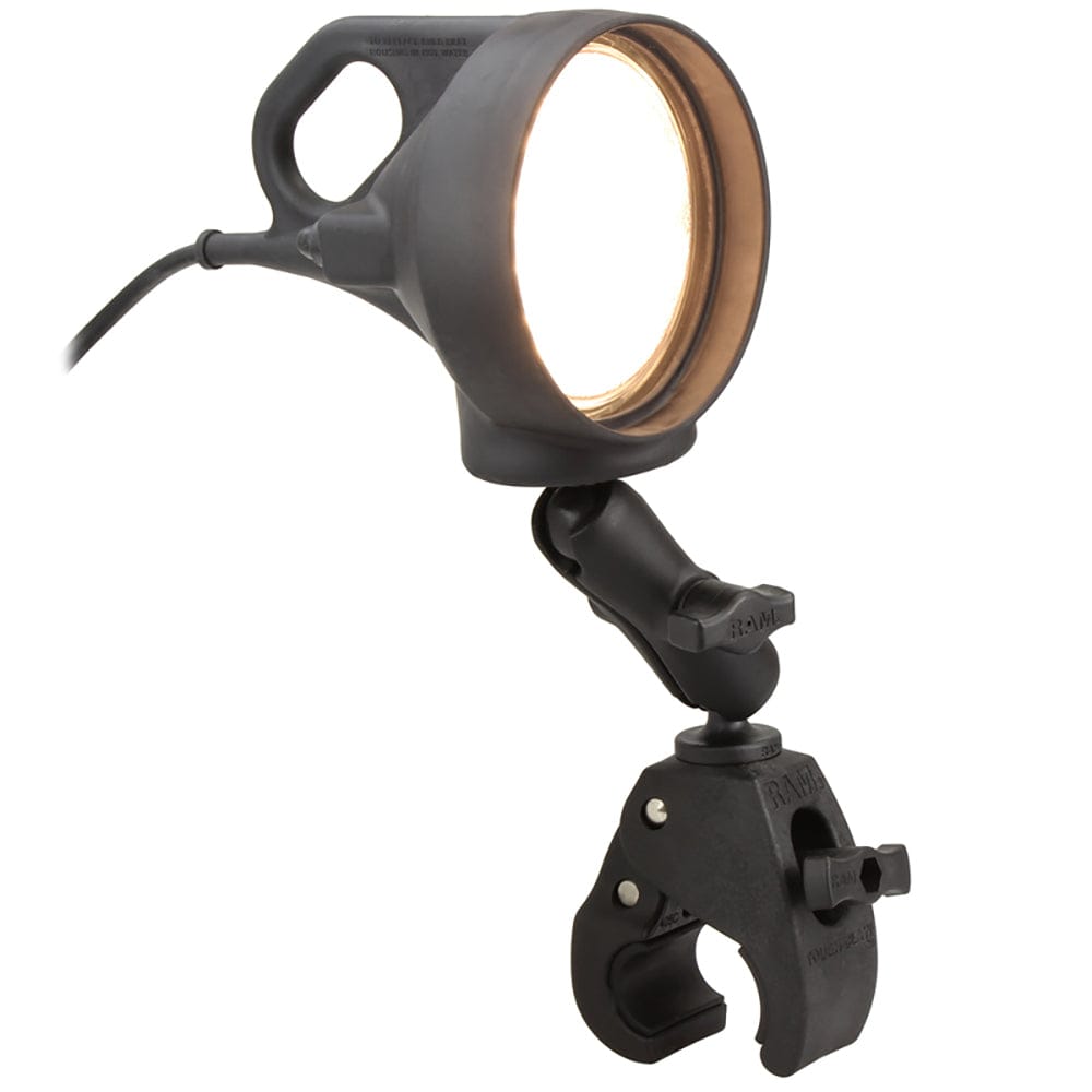 Ram Mount LED Spotlight Mount w/Medium Size Tough - Claw [RAM - B - 152 - 404], Marine Electronics Mounts, RAM Mounting Systems, , , at Festive Water Paddlesports