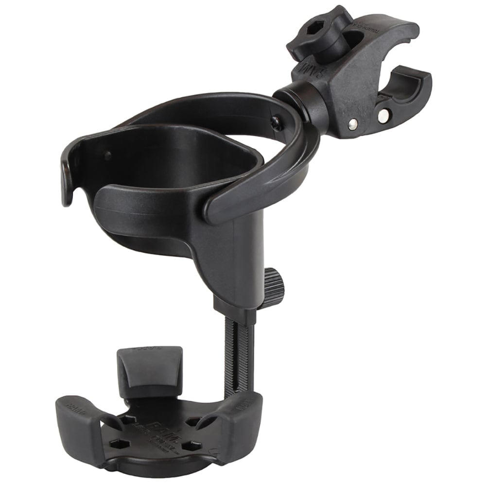 RAM Mount Level Cup XL w/Small Tough - Claw [RAP - B - 417 - 400U], Drink Cup Mounts, RAM Mounting Systems, , , at Festive Water Paddlesports