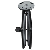 RAM Mount Long Double Socket Arm w/2.5" Round Base [RAM - B - 103U - C], Surface Mount, RAM Mounting Systems, , , at Festive Water Paddlesports