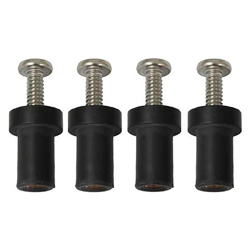 RAM Mount Mari - Nut Rubber Expansion Brass Nuts - 4 Pack [RAM - MARI - NUT - 4U], Kayak Mounts, RAM Mounting Systems, , , at Festive Water Paddlesports