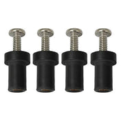 RAM Mount Mari - Nut Rubber Expansion Brass Nuts - 4 Pack [RAM - MARI - NUT - 4U], Kayak Mounts, RAM Mounting Systems, , , at Festive Water Paddlesports