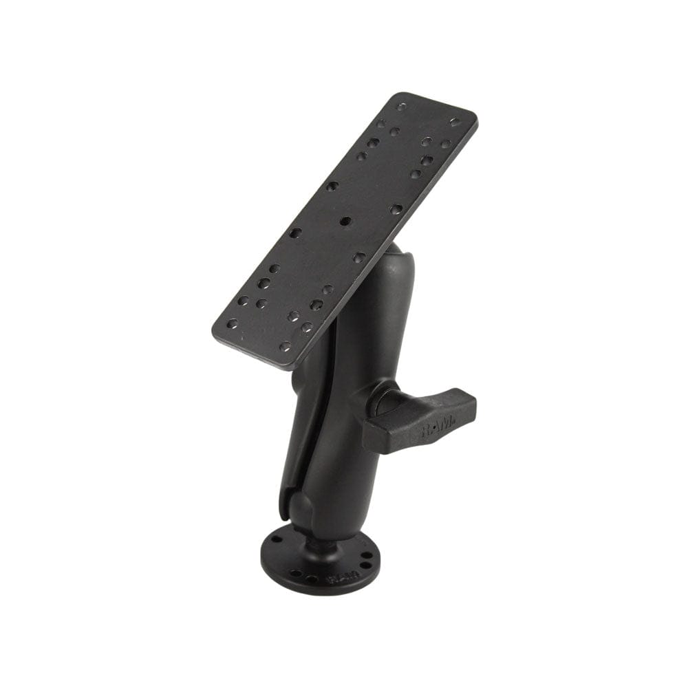 RAM Mount Marine Electronics Universal Mount - Gimbal Bracket Under 10lbs. [RAM - 111U], Marine Electronics Mounts, RAM Mounting Systems, , , at Festive Water Paddlesports