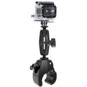 RAM Mount Medium Tough - Claw Mount w/Custom GoPro Hero Adapter [RAP - B - 404 - GOP1U], Rail/Handle Bar Mounts, RAM Mounting Systems, , , at Festive Water Paddlesports