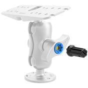 RAM Mount Mixed Combination Pin - Lock Security Nut & Key Knob f/2.25"/3.38" Diameter D/E Size Arms [RAP - S - NUT5U], D Size, RAM Mounting Systems, , , at Festive Water Paddlesports