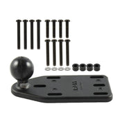 RAM Mount Motorcycle Brake/Clutch Reservoir Cover Base w/1" Ball Offset [RAM - B - 346U], B Size, RAM Mounting Systems, , , at Festive Water Paddlesports