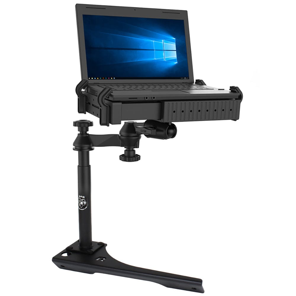 RAM Mount No - Drill Laptop Mount f/ 19 - 21 RAM 1500 [RAM - VB - 186ST1 - SW1], Vehicle Laptop Mounts, RAM Mounting Systems, , , at Festive Water Paddlesports