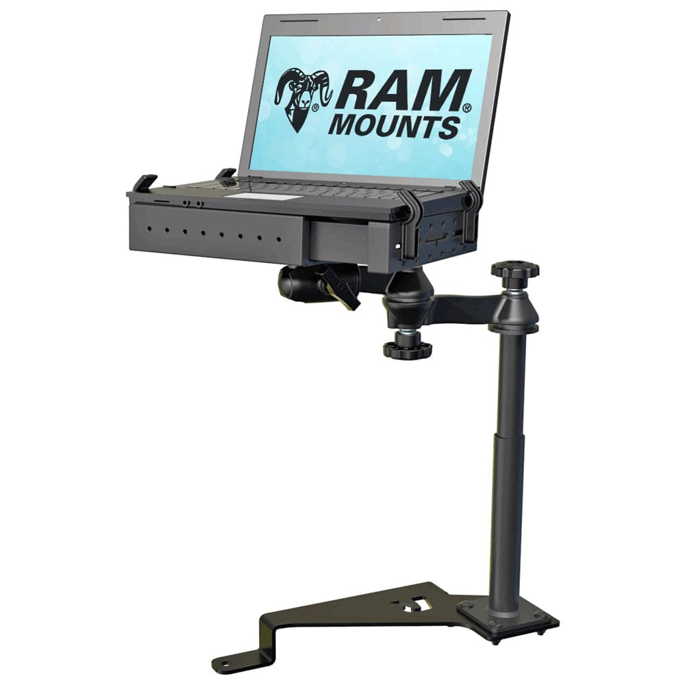 RAM Mount No - Drill Laptop Mount Vehicle System f/17 - 20 Ford F - Series + More [RAM - VB - 195 - SW1], Vehicle Laptop Mounts, RAM Mounting Systems, , , at Festive Water Paddlesports