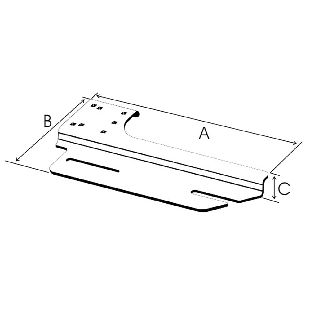 RAM Mount No Drill Vehicle Base f/Dodge Caliber/Avenger [RAM - VB - 177], Vehicle Laptop Mounts, RAM Mounting Systems, , , at Festive Water Paddlesports