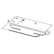 RAM Mount No Drill Vehicle Base f/Dodge Caliber/Avenger [RAM - VB - 177], Vehicle Laptop Mounts, RAM Mounting Systems, , , at Festive Water Paddlesports