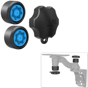 RAM Mount Pin - Lock Security Kit f/ Single Swing Arm Mount [RAP - S - KNOB - 109U], Swing Arm Mounts, RAM Mounting Systems, , , at Festive Water Paddlesports