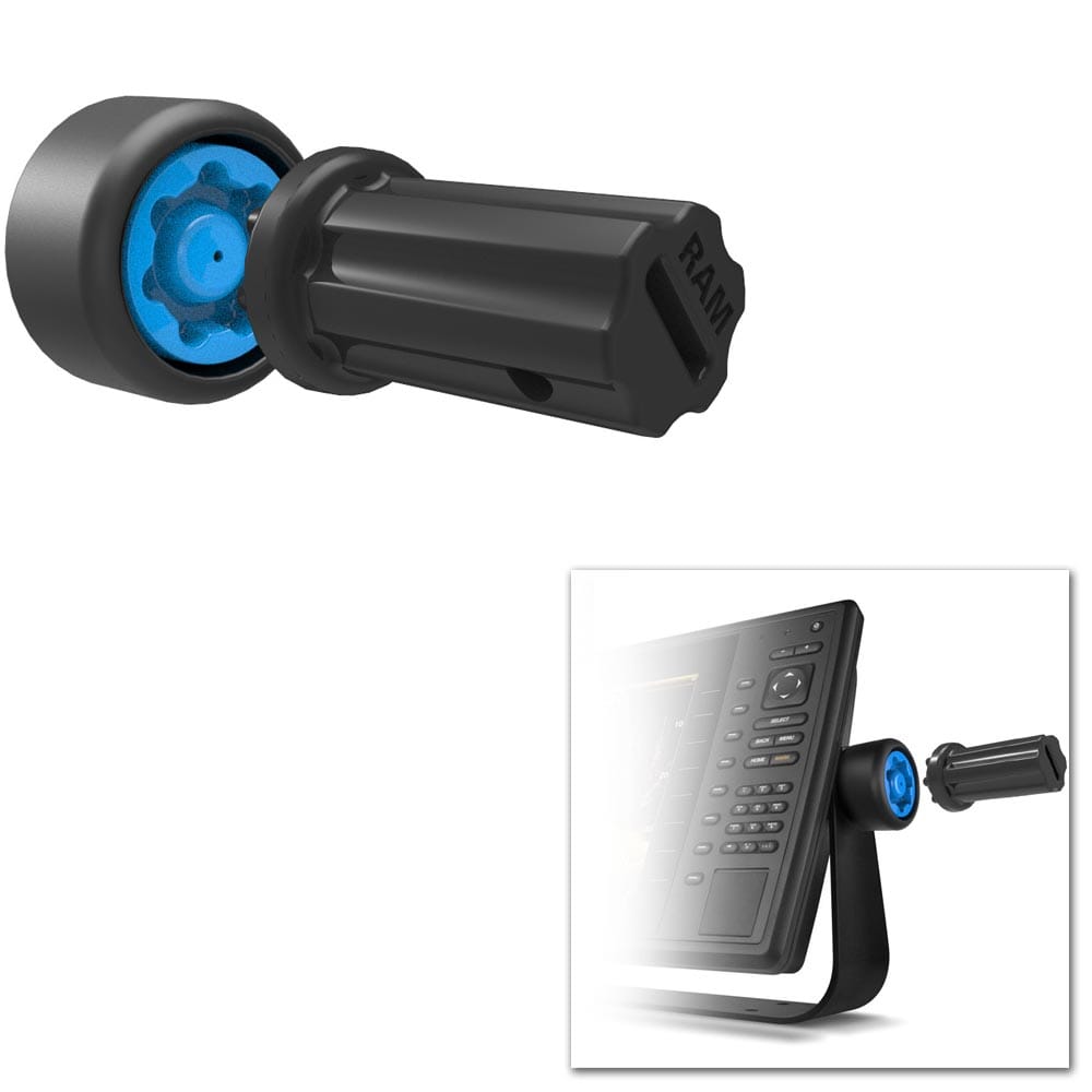  Gimbal Brackets [RAP - S - KNOBGU], Marine Electronics Mounts, RAM Mounting Systems, , , at Festive Water Paddlesports