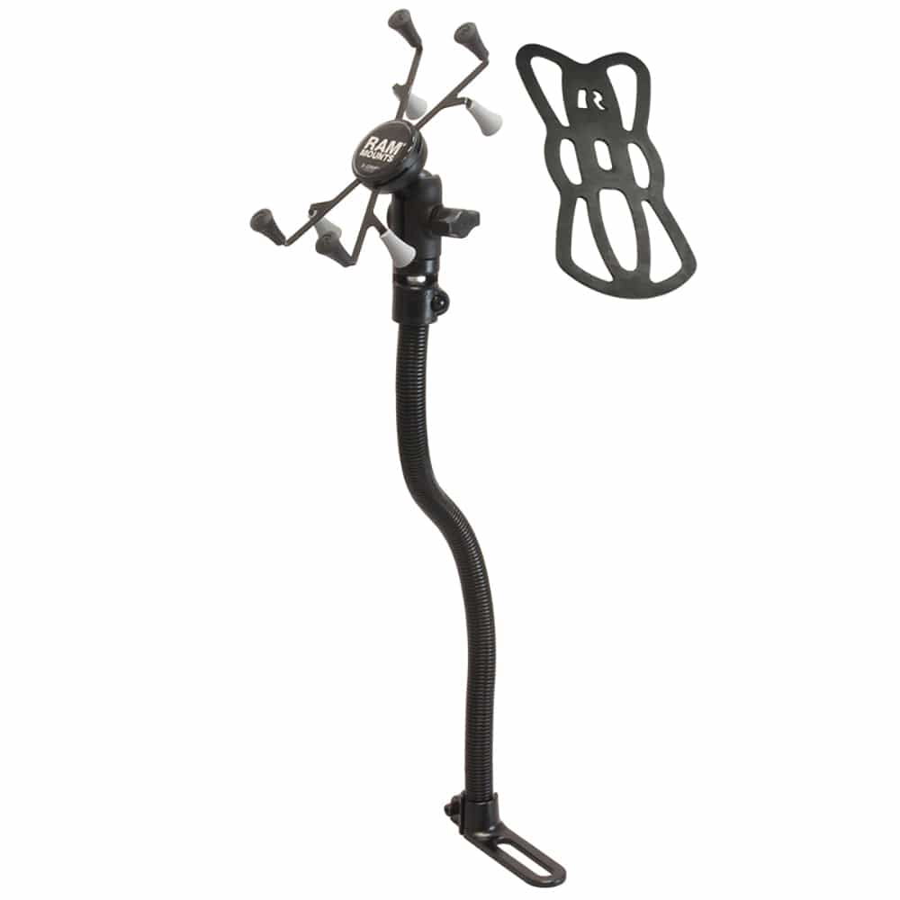 RAM Mount POD I No - Drill Vehicle Mount w/X - Grip II [RAM - B - 316 - 1 - UN8B], Vehicle Laptop Mounts, RAM Mounting Systems, , , at Festive Water Paddlesports