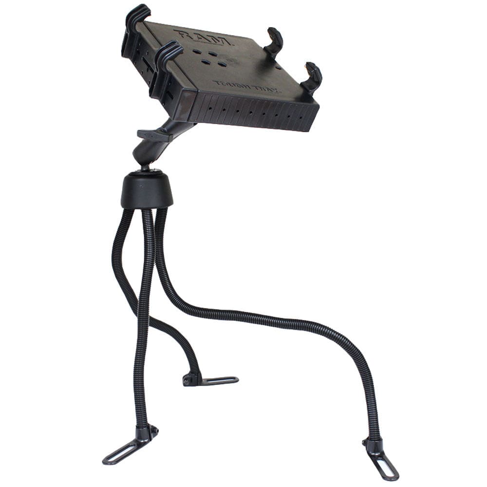 RAM Mount POD III Universal No - Drill Double Ball Mount w/Tough - Tray [RAM - 316 - 3BA1U], Vehicle Mounts, RAM Mounting Systems, , , at Festive Water Paddlesports