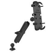 RAM Mount Quick - Grip XL Phone Mount w/Track Ball Base - Long [RAM - HOL - PD4 - C - 354 - TRA1U], Cell Phone Mounts, RAM Mounting Systems, , , at Festive Water Paddlesports