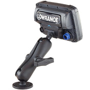RAM Mount Quick Release Mount f/Lowrance Mark & Elite 5 [RAM - 101 - LO11], Marine Electronics Mounts, RAM Mounting Systems, , , at Festive Water Paddlesports