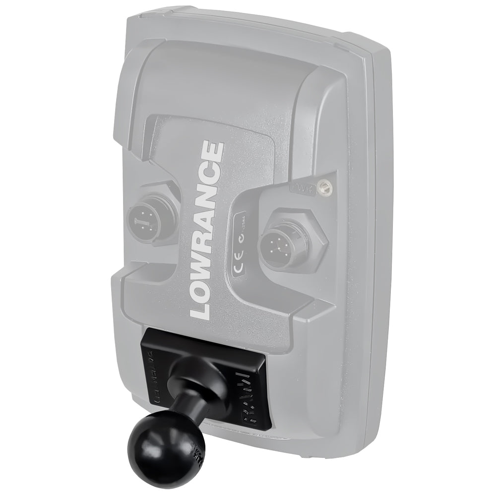 RAM Mount Quick Release Mount f/Lowrwance Mark & Elite 4 [RAM - B - 202U - LO11], Marine Electronics Mounts, RAM Mounting Systems, at Festive Water Paddlesports