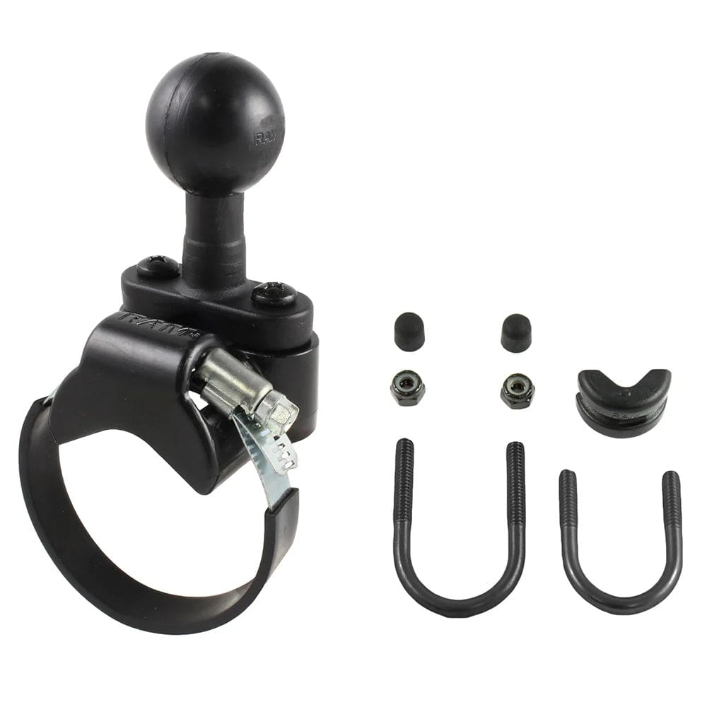 RAM Mount RAM ATV/UTV Ball Base f/Rails Up To 3.15" - Zinc [RAM - 231Z - 2U], Rail/Handle Bar Mounts, RAM Mounting Systems, , , at Festive Water Paddlesports